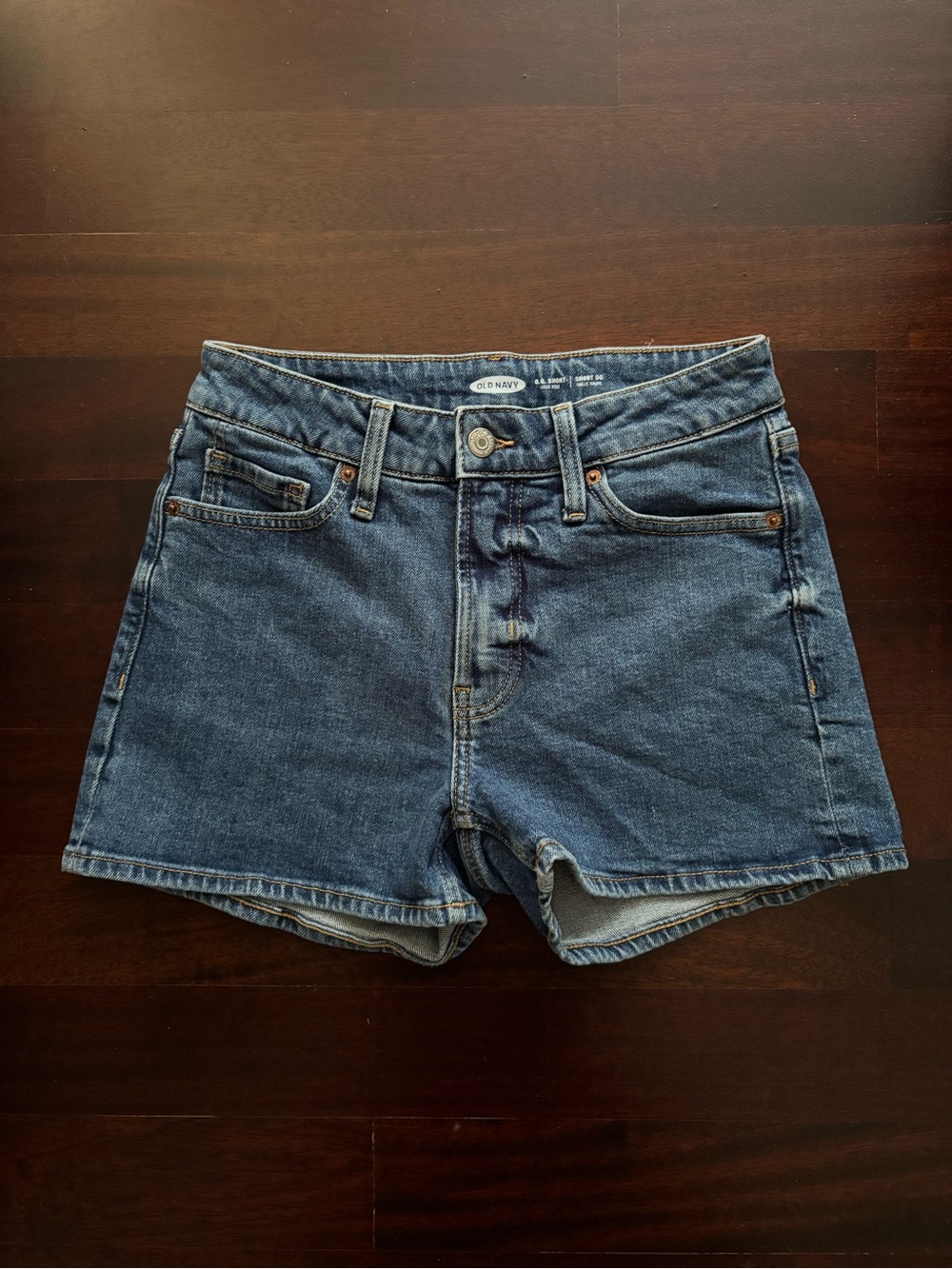 High-Waisted Jean Shorts